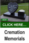 CLICK HERE… Cremation Memorials
